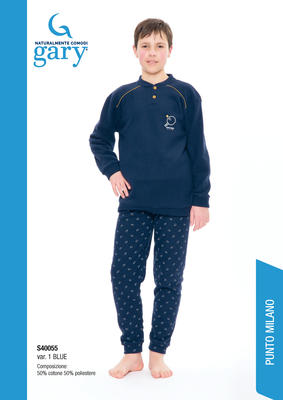 PIGIAMA RAGAZZO M/L S40055 Tellini S.R.L. Χονδρική ενδυμασία